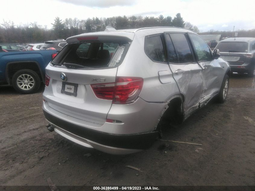 2013 BMW X3 XDRIVE28I - 5UXWX9C59D0A18439