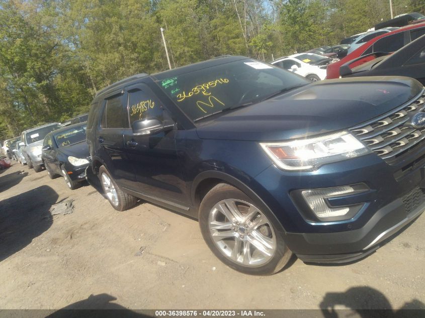 2017 FORD EXPLORER XLT - 1FM5K8D86HGB13190