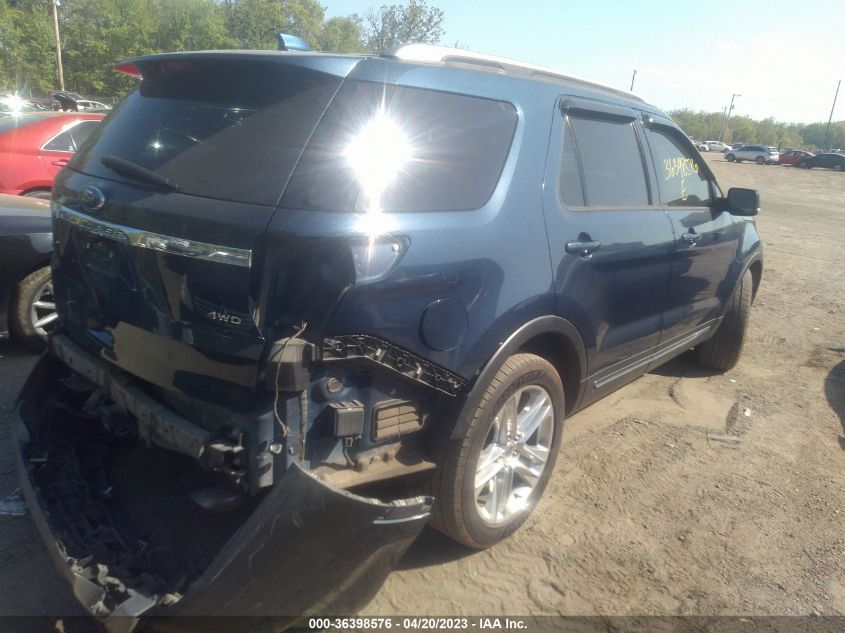 2017 FORD EXPLORER XLT - 1FM5K8D86HGB13190