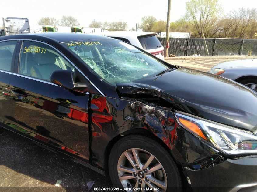 2016 HYUNDAI SONATA 2.4L SE - 5NPE24AF9GH342067