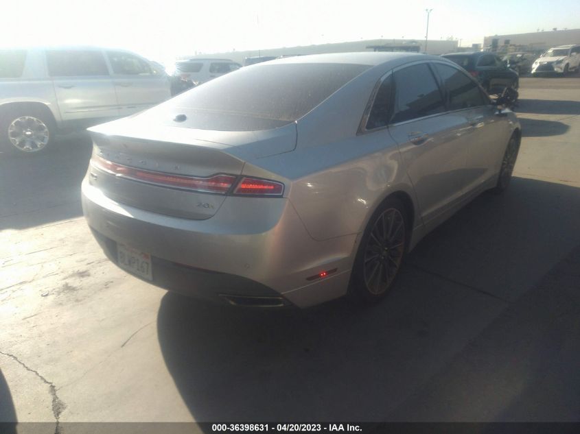 2016 LINCOLN MKZ HYBRID - 3LN6L2LU8GR617759
