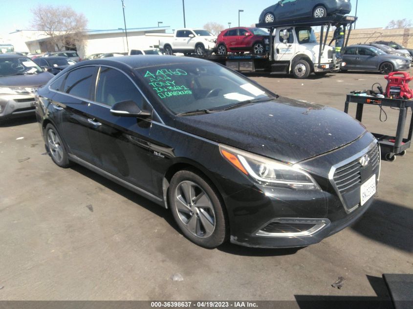 2016 HYUNDAI SONATA PLUG-IN HYBRID LIMITED - KMHE54L22GA026384