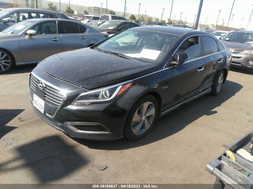 2016 HYUNDAI SONATA PLUG-IN HYBRID LIMITED KMHE54L22GA026384