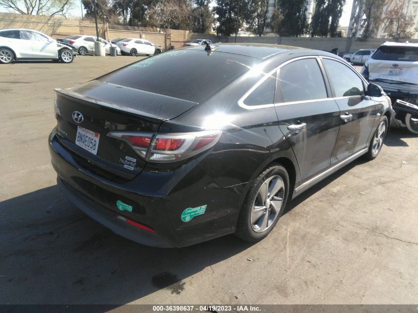 2016 HYUNDAI SONATA PLUG-IN HYBRID LIMITED KMHE54L22GA026384