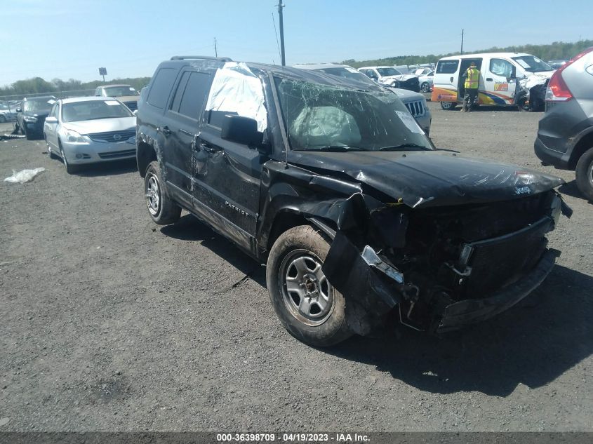 2015 JEEP PATRIOT SPORT - 1C4NJPBA8FD377792