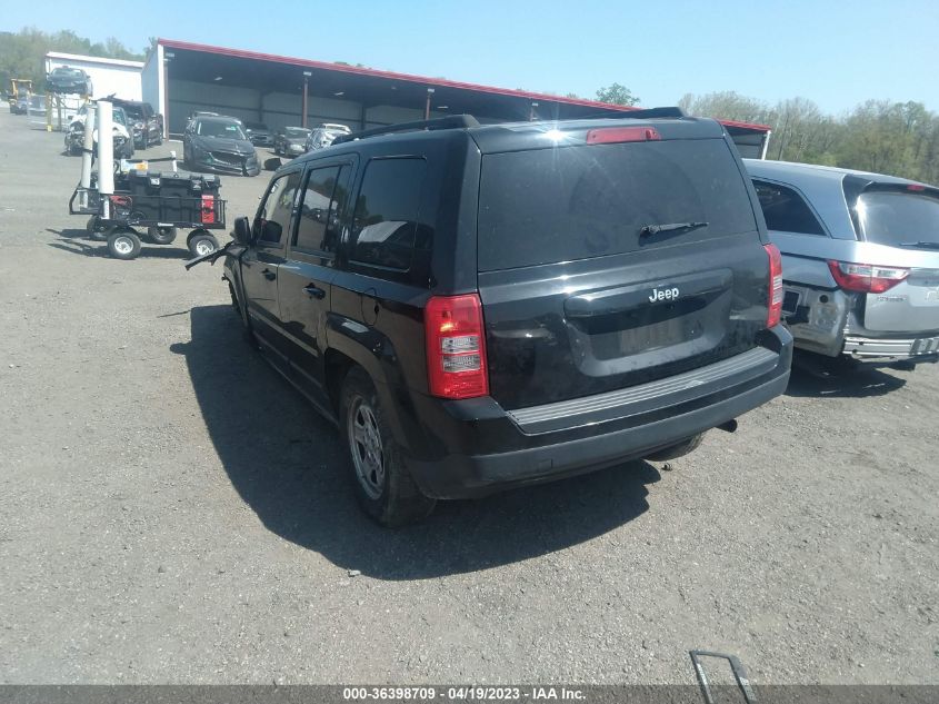 2015 JEEP PATRIOT SPORT - 1C4NJPBA8FD377792