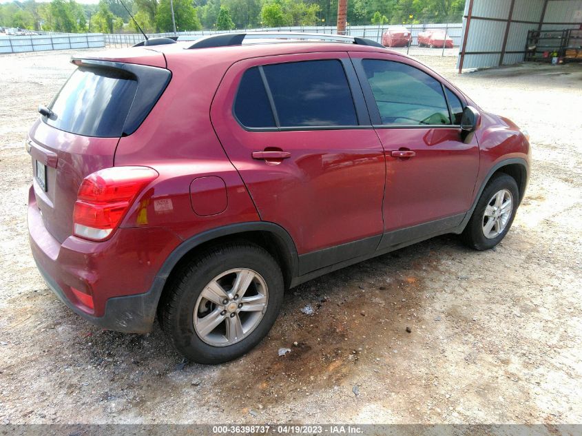 2021 CHEVROLET TRAX LT - KL7CJPSB8MB360612