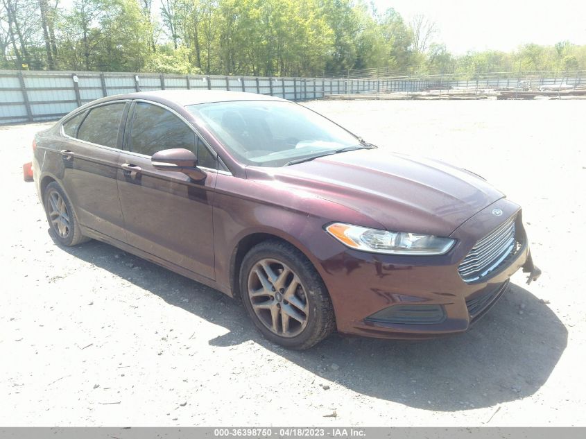 2013 FORD FUSION SE - 3FA6P0H75DR150284