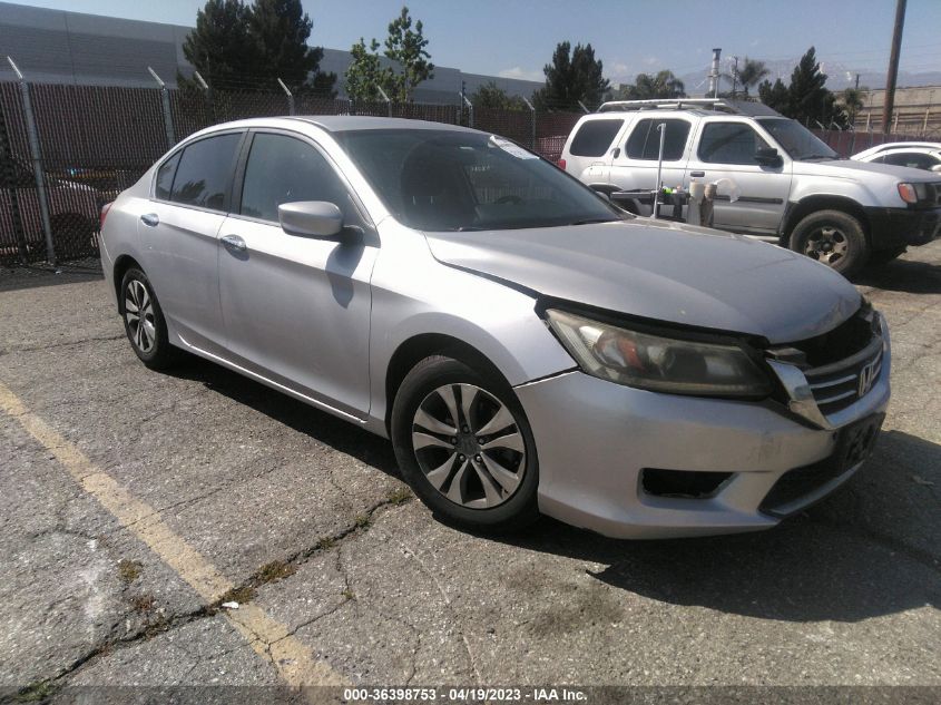 2014 HONDA ACCORD SEDAN LX - 1HGCR2F35EA302550