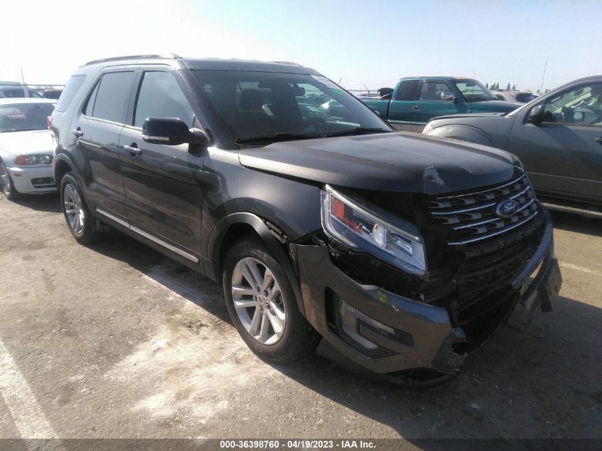 2017 FORD EXPLORER XLT - 1FM5K7D8XHGB53637