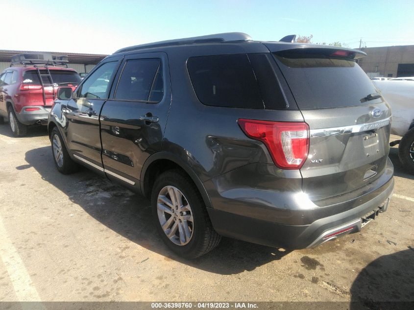 2017 FORD EXPLORER XLT - 1FM5K7D8XHGB53637