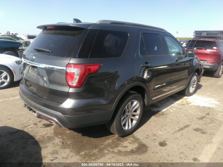 2017 FORD EXPLORER XLT - 1FM5K7D8XHGB53637