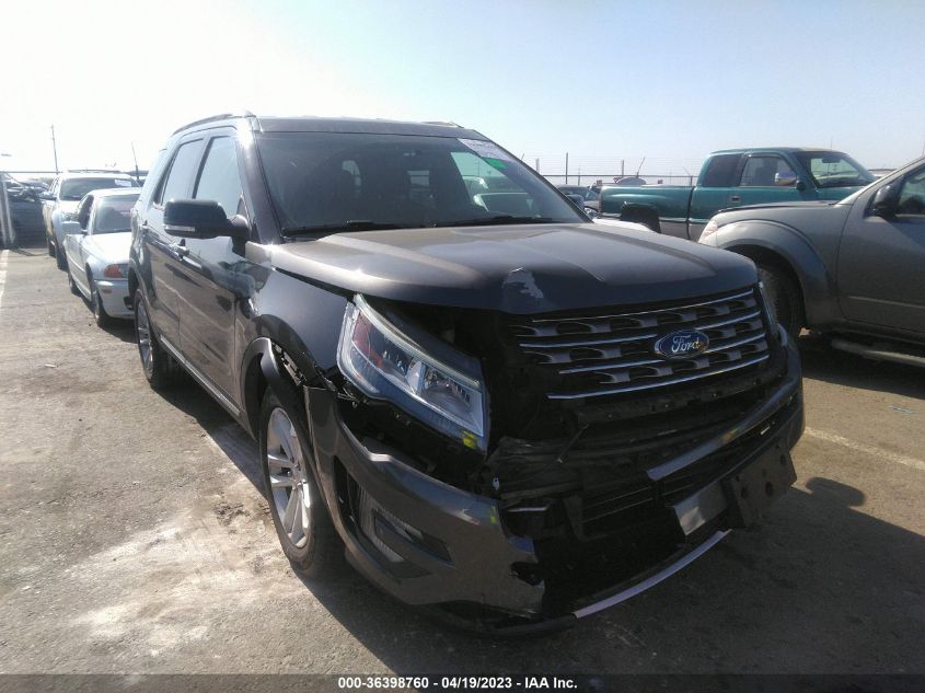 2017 FORD EXPLORER XLT - 1FM5K7D8XHGB53637