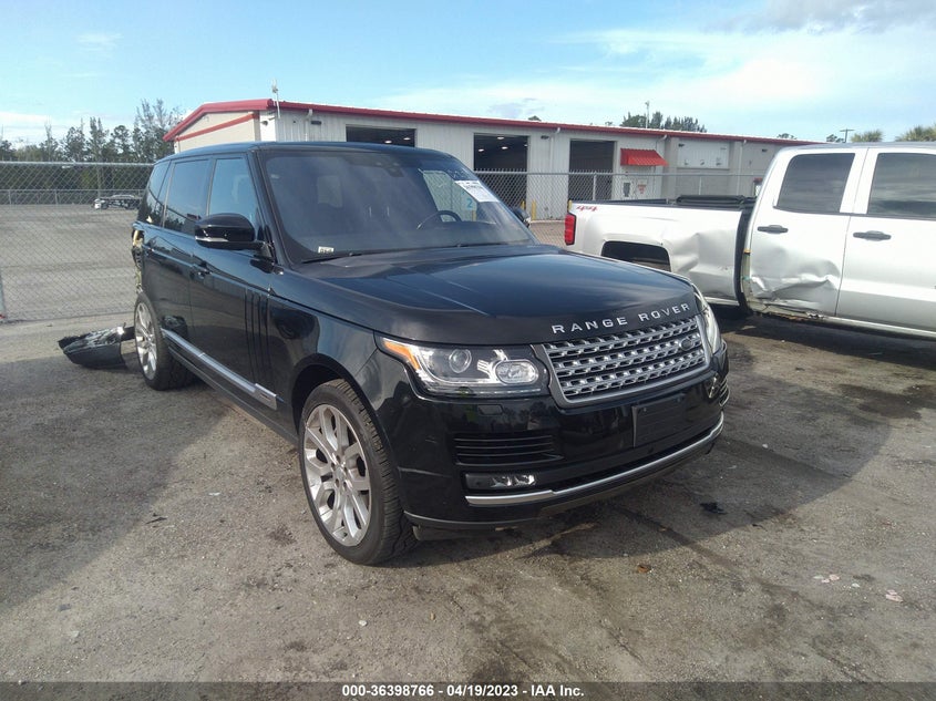 VIN SALGS5FE7HA321251 2017 LAND ROVER RANGE ROVER