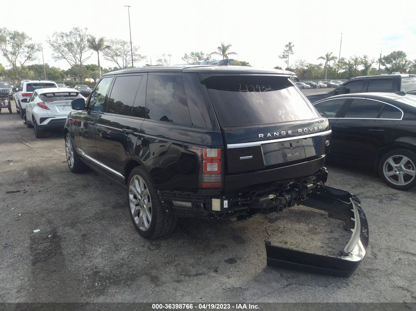 VIN SALGS5FE7HA321251 2017 LAND ROVER RANGE ROVER