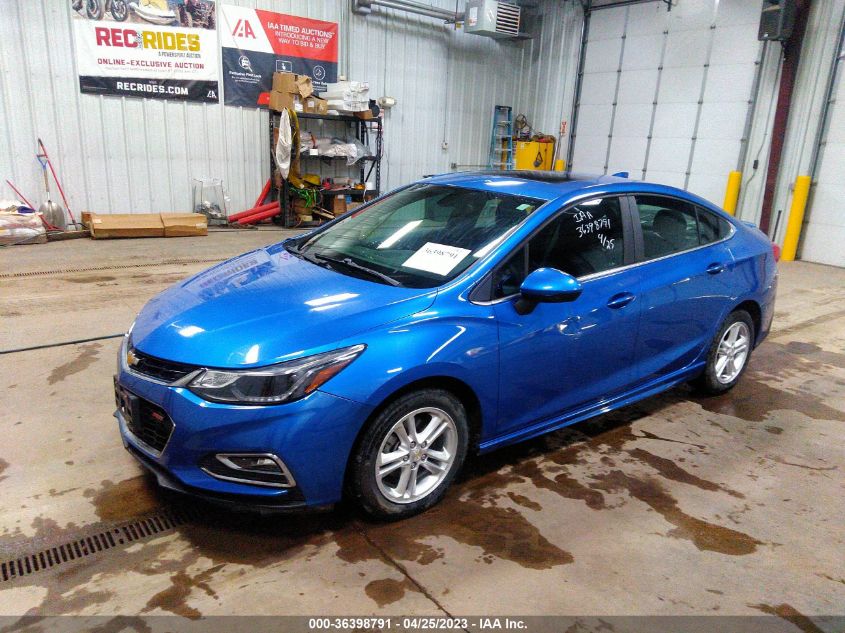 2016 CHEVROLET CRUZE LT - 1G1BE5SMXG7236317