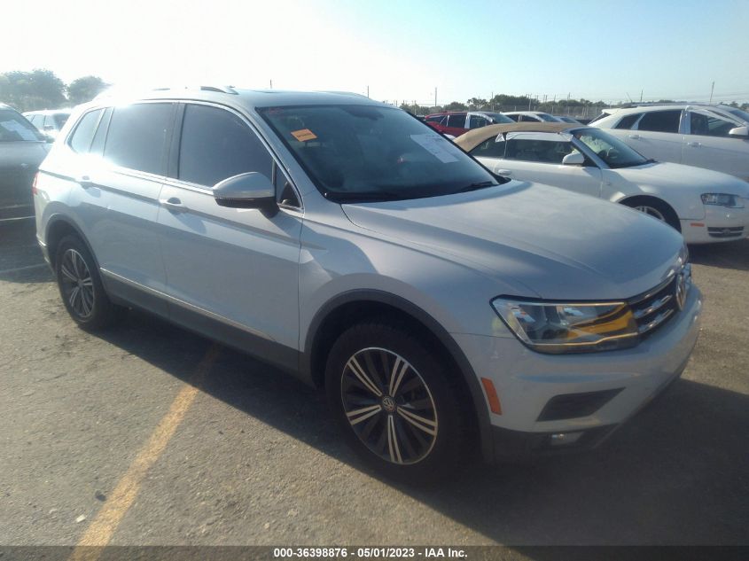 2018 VOLKSWAGEN TIGUAN SEL/SE - 3VV3B7AX4JM089258