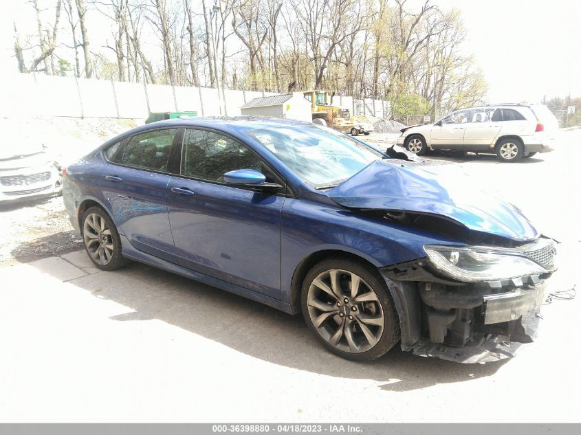 2016 CHRYSLER 200 S - 1C3CCCDG7GN163310
