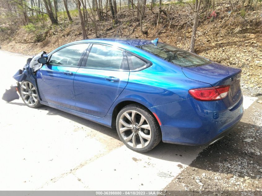 2016 CHRYSLER 200 S - 1C3CCCDG7GN163310