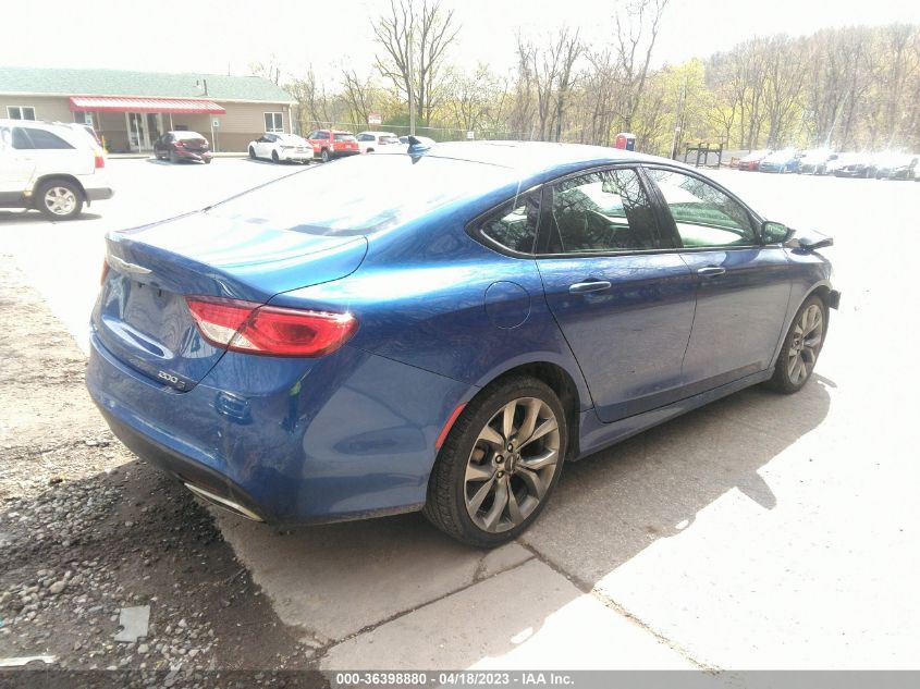 2016 CHRYSLER 200 S - 1C3CCCDG7GN163310