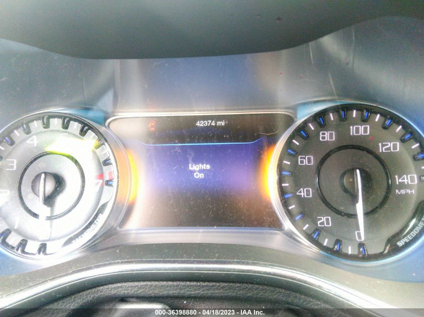 2016 CHRYSLER 200 S - 1C3CCCDG7GN163310