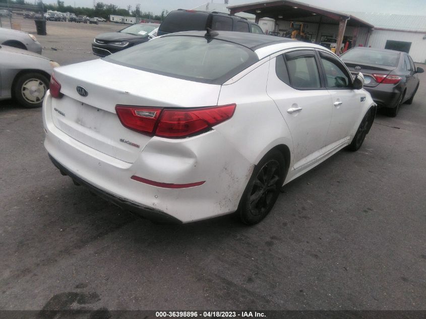 2015 KIA OPTIMA SX TURBO - 5XXGR4A60FG429189