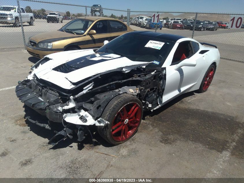 2014 CHEVROLET CORVETTE STINGRAY Z51 2LT - 1G1YJ2D76E5113540