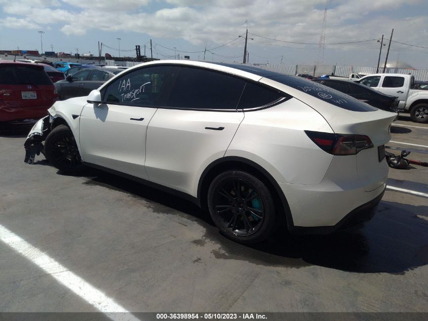 2021 TESLA MODEL Y LONG RANGE - 5YJYGAEE0MF207813