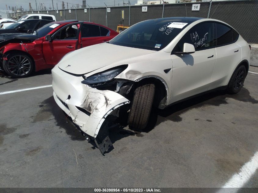 2021 TESLA MODEL Y LONG RANGE - 5YJYGAEE0MF207813
