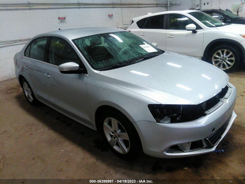 2013 VOLKSWAGEN JETTA SEDAN TDI - 3VW3L7AJ8DM443078