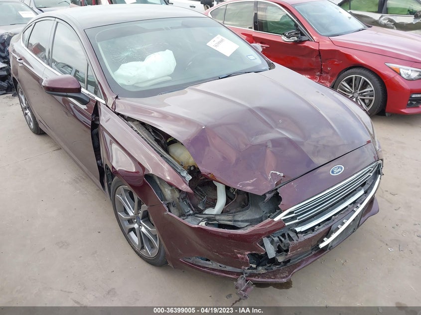 VIN 3FA6P0HD0HR406987 2017 FORD FUSION SE