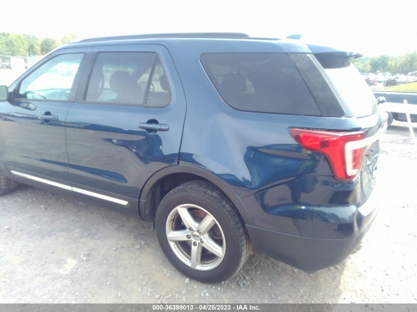 2017 FORD EXPLORER XLT - 1FM5K8D87HGB61474