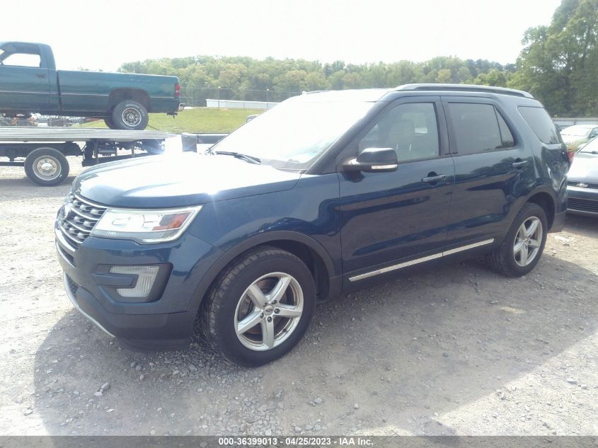 2017 FORD EXPLORER XLT - 1FM5K8D87HGB61474
