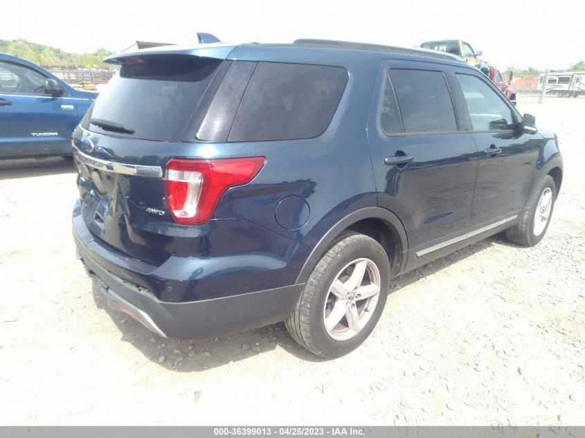 2017 FORD EXPLORER XLT - 1FM5K8D87HGB61474