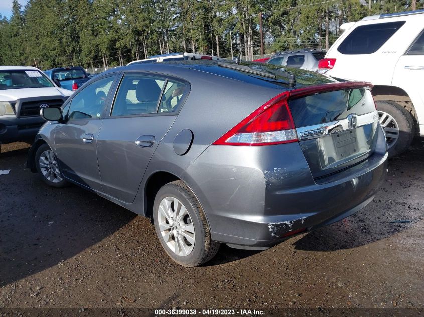 2013 HONDA INSIGHT EX JHMZE2H76DS002611