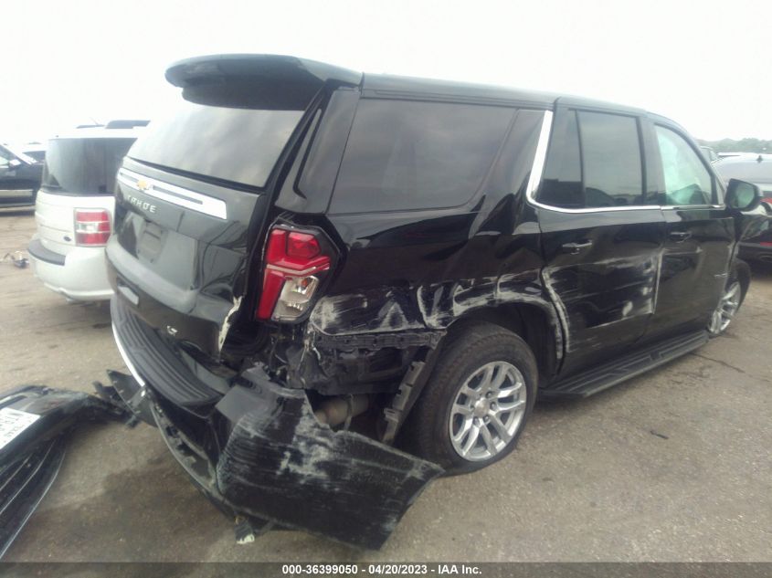 2021 CHEVROLET TAHOE LT - 1GNSCNKD1MR145117