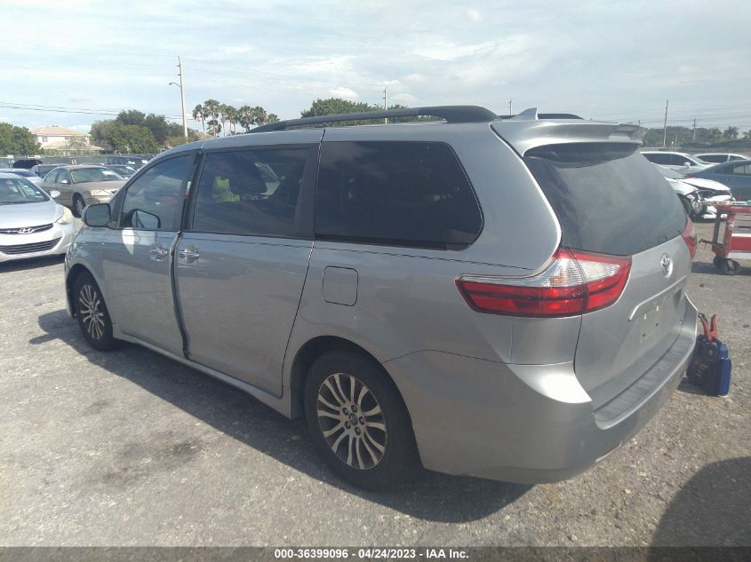 2019 TOYOTA SIENNA XLE AUTO ACCESS - 5TDYZ3DC8KS004179