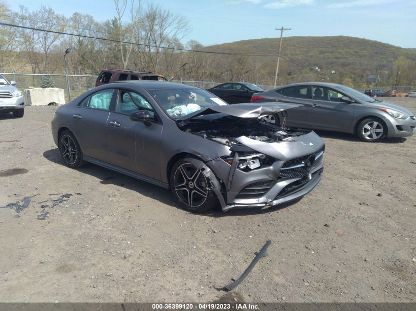 2022 MERCEDES-BENZ CLA CLA 250 - W1K5J4HB0NN300069