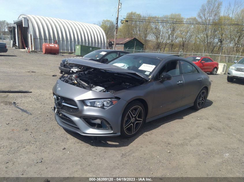 2022 MERCEDES-BENZ CLA CLA 250 - W1K5J4HB0NN300069