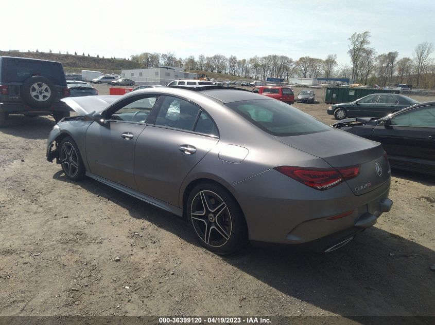 2022 MERCEDES-BENZ CLA CLA 250 - W1K5J4HB0NN300069