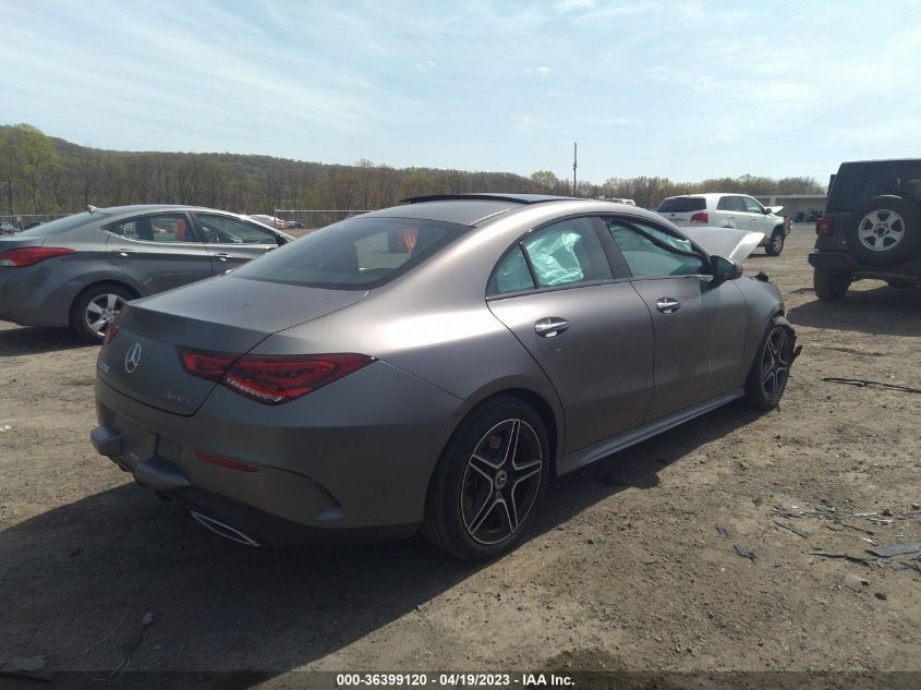 2022 MERCEDES-BENZ CLA CLA 250 - W1K5J4HB0NN300069