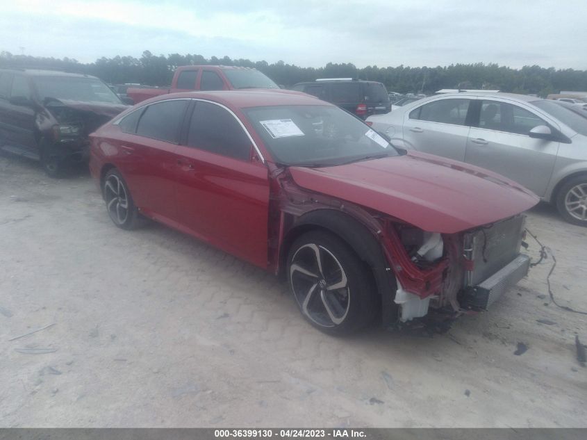 2022 HONDA ACCORD SEDAN SPORT - 1HGCV1F35NA015778