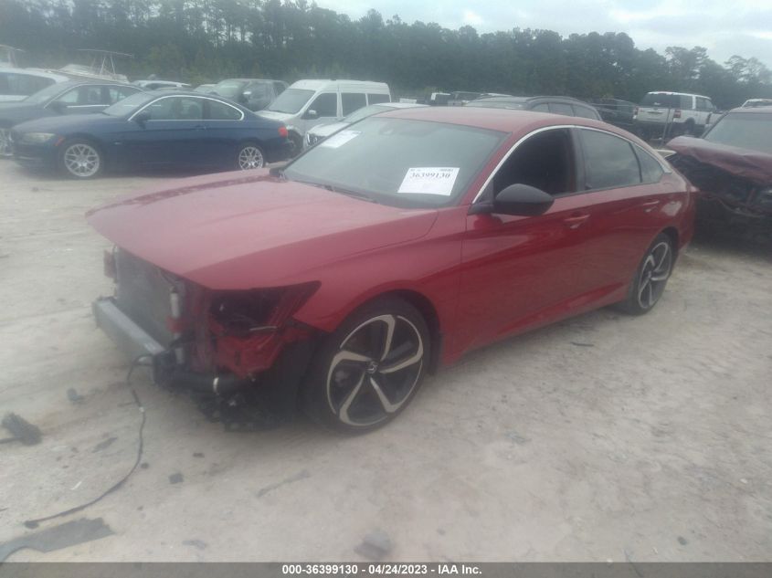 2022 HONDA ACCORD SEDAN SPORT - 1HGCV1F35NA015778