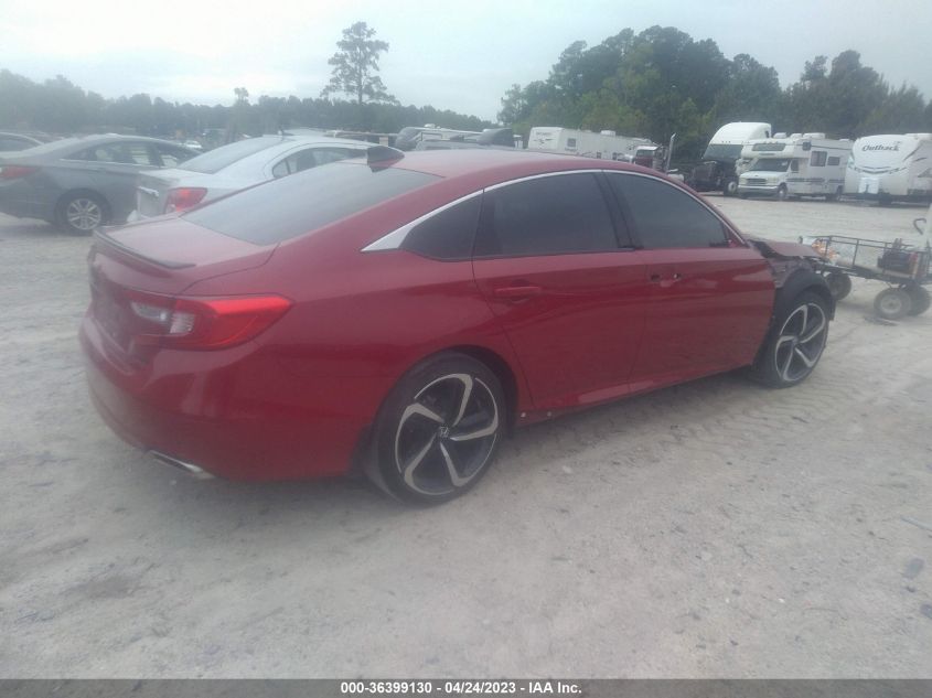 2022 HONDA ACCORD SEDAN SPORT - 1HGCV1F35NA015778