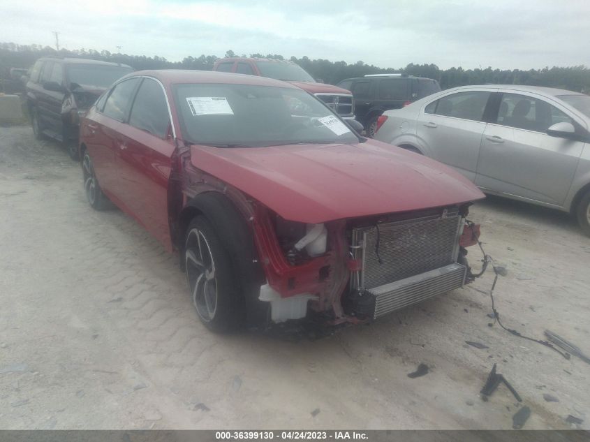 2022 HONDA ACCORD SEDAN SPORT - 1HGCV1F35NA015778