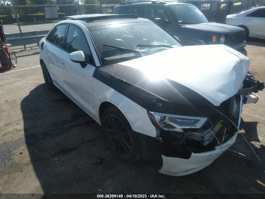 2017 AUDI A3 SEDAN PREMIUM - WAUAUGFF6H1059084