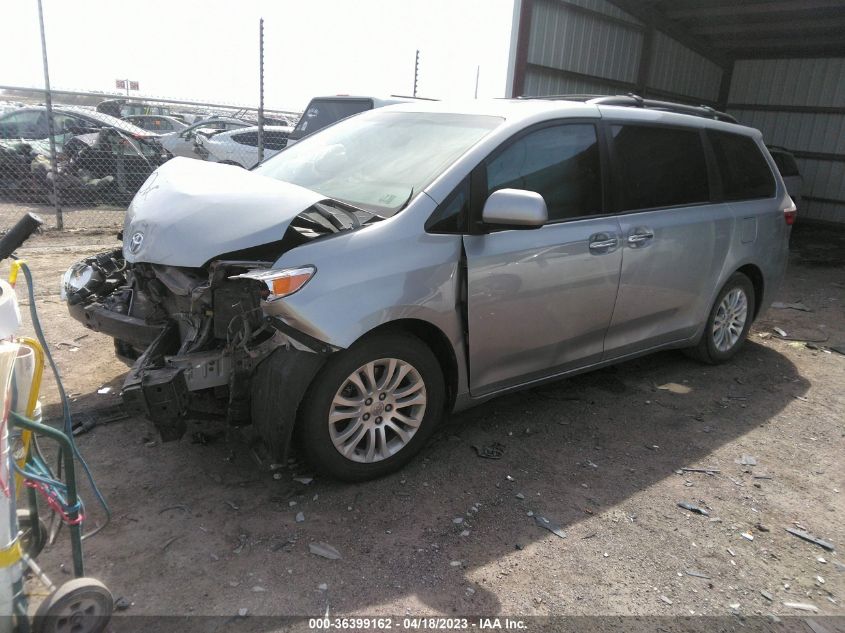 2015 TOYOTA SIENNA XLE/XLE AAS/LTD - 5TDYK3DC8FS647643