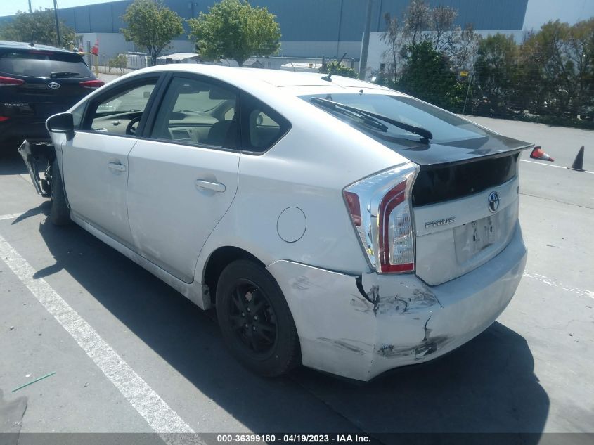 2015 TOYOTA PRIUS FOUR - JTDKN3DU7F2003919