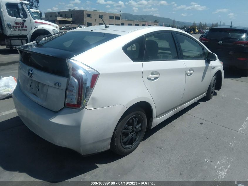 2015 TOYOTA PRIUS FOUR - JTDKN3DU7F2003919