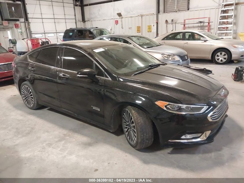 2017 FORD FUSION ENERGI TITANIUM - 3FA6P0SU3HR238772